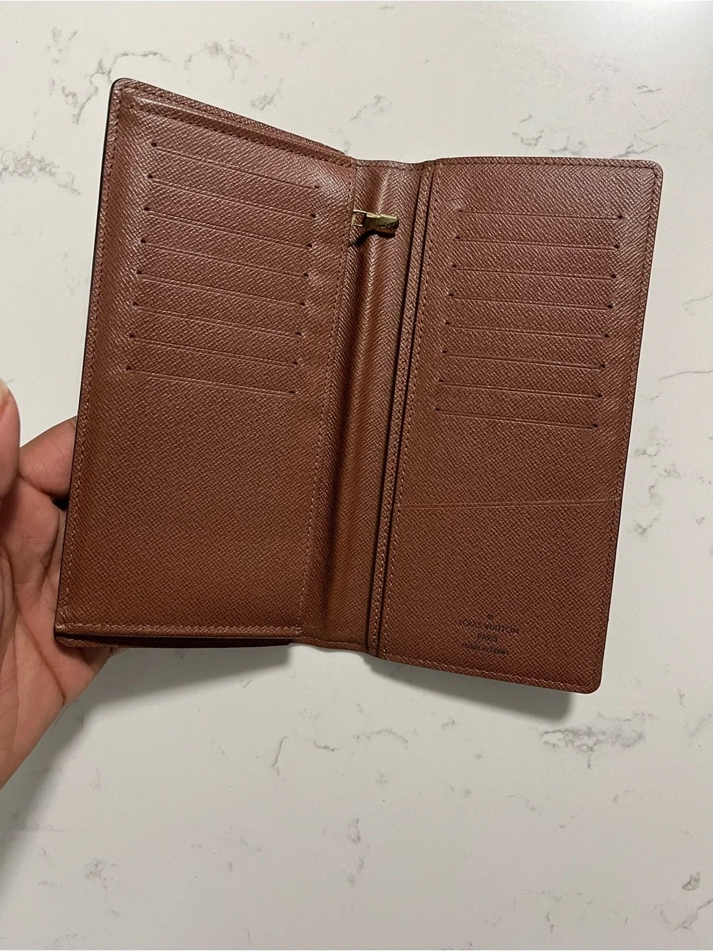 Louis Vuitton Brown Monogram Long Wallet